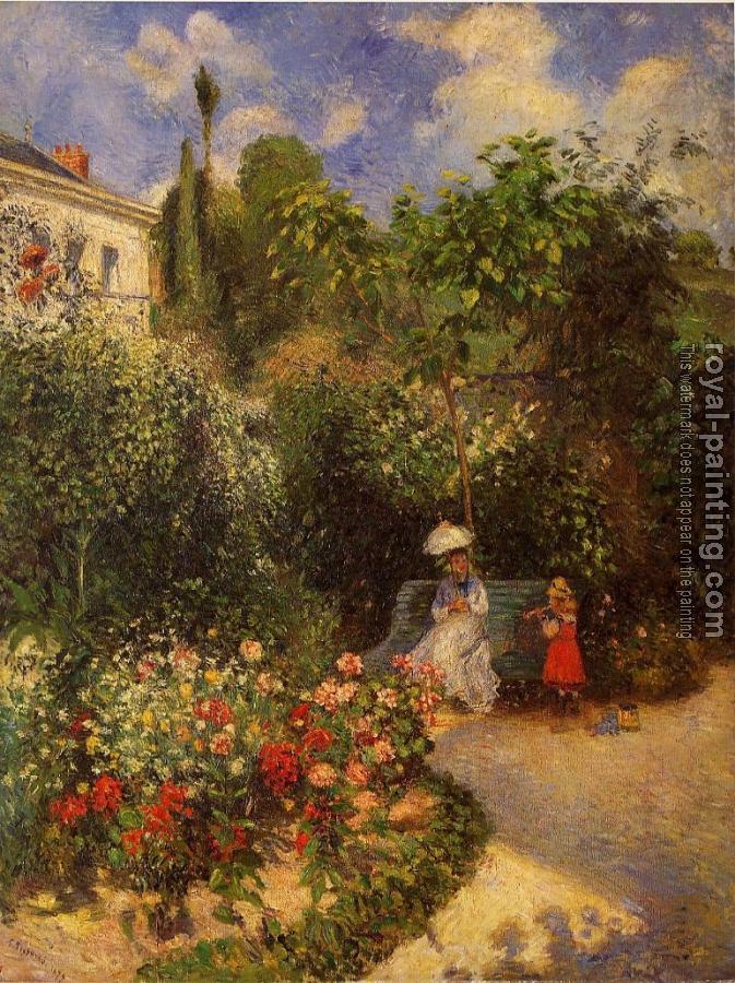Camille Pissarro : The Garden at Pontoise